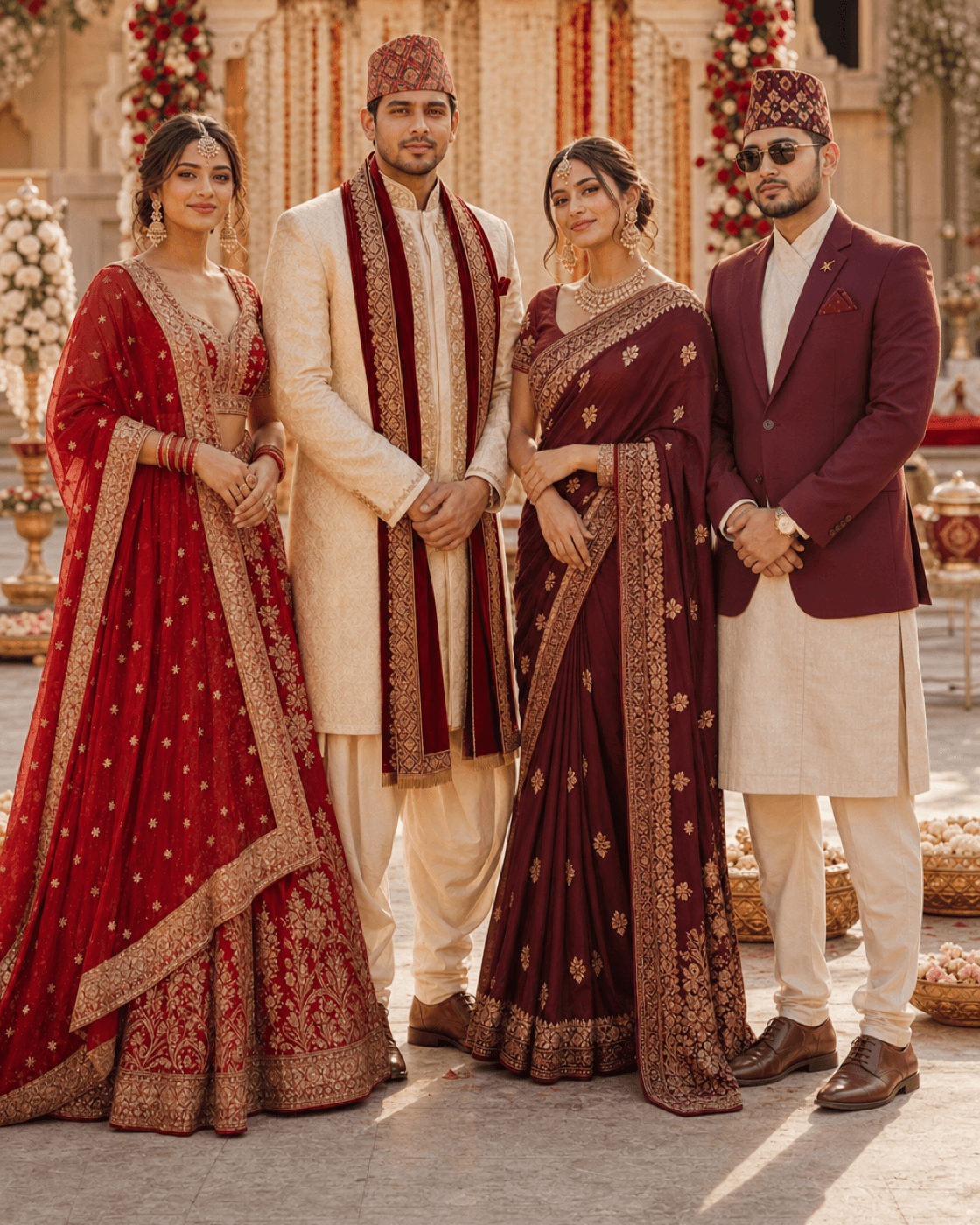 Wedding ceremony dress inspiration