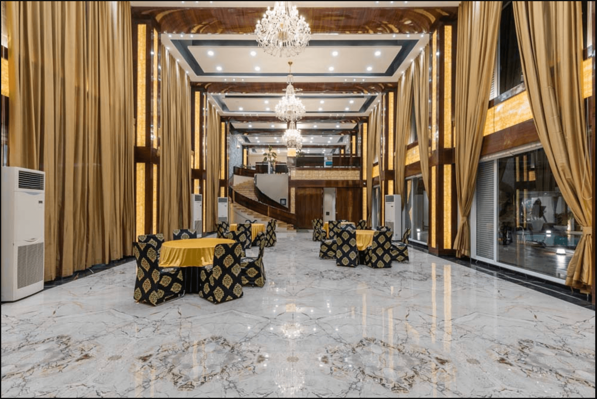 Indoor hall at Raas by Vrindavan Resort